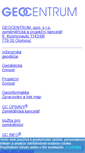 Mobile Screenshot of geocentrum.cz